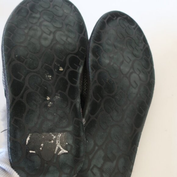 Mens UGG Scuff Gray Tweed Slippers S/N 1003573 Size 9 - Picture 6 of 7